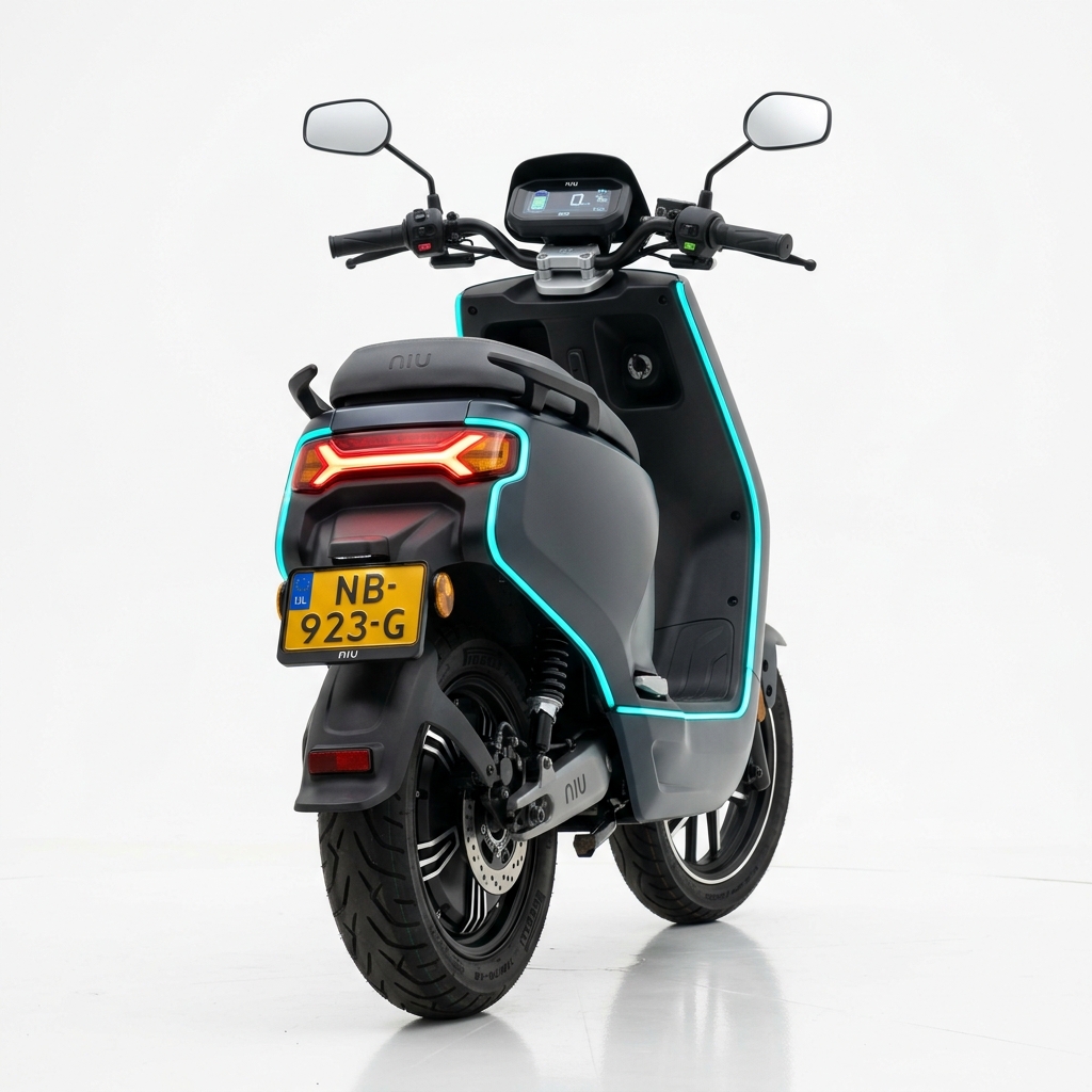 Ninja Plus EV Scooter - Rear
