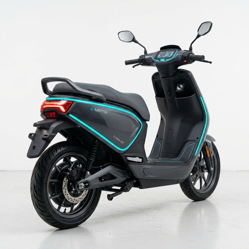 Ninja Plus EV Scooter - Rear Right